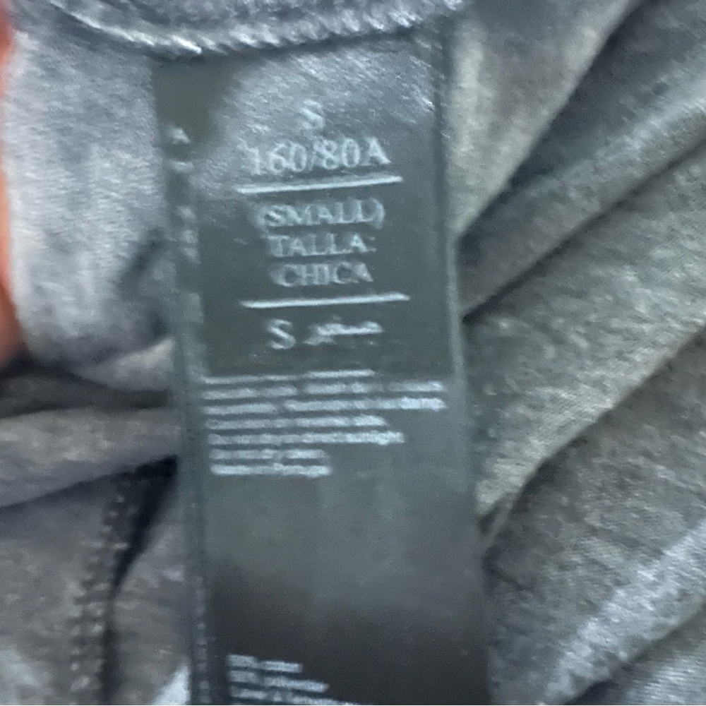 Allsaints Elke Tie-Detail Maxi Dress Coal Gray Size S - Picture 7 of 9